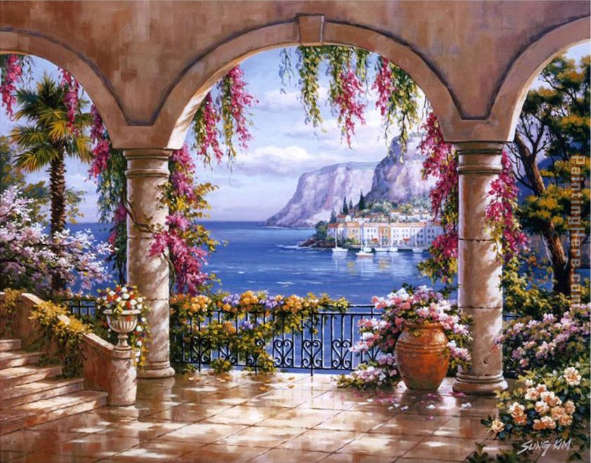 Floral Patio I